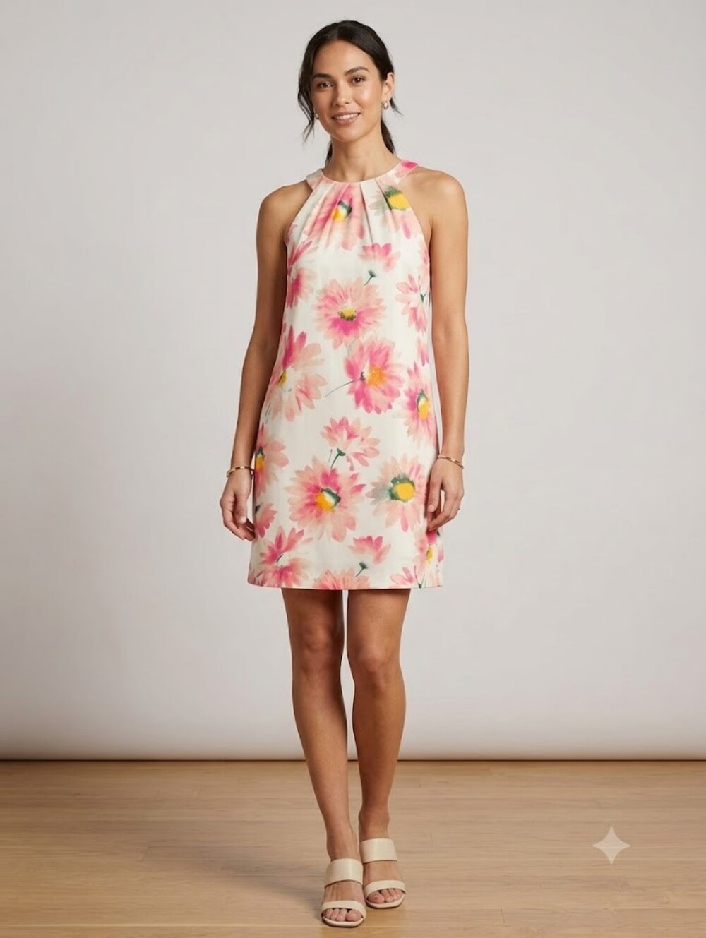 Donna Morgan size 10 floral fully lined dress